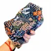 Floral Bordado Makeup Bag Vacati Tecido Pequena Bolsa Meninas Viagem Busin viagem portátil zíper saco de armazenamento S4qN #