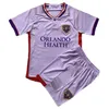 2024 25 Orlando City Sc Kara Pereyra Kit Kit Maglie da calcio F.Torres Ojeda Araujo Jansson L.Muriel McGuire Away Suit per bambini