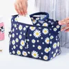 Gänseblümchen Gedruckt Mittagessen Tasche Thermische Insulati Große Kapazität Handtasche Nette Picknick Getränke Lunch Box Lagerung Tasche Tragbare Mittagessen Beutel S2yq #