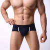 Onderbroek Zachte heren Sexy Comfortabele Lage Taille Boxer Briefs Ardennenzakje Ademend Mode Ondergoed U-convexe Modaal