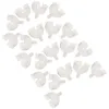 Fleurs décoratives 60 pièces support de bonbons chocolat Torus mariée truffe emballages transparents Base de boule en plastique