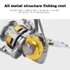 Reels Mini Pesca de gelo pequeno rolo de giro All Metal Mini 3+1BB Ligona de zinco giratória para água da água doce Acessórios de pesca de água doce