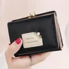 Women Wormeds Female Short Design Fi Tre piega Borsa Simple Studente Clutch Clot Holder Borse J5S3#