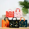 The Orange Guy Sacs de plage Sac fourre-tout de voyage étanche Femmes Fi 2024 Nouveau EVA Punched Sac à main Fit Charms Outdoor Park Ladies A5Ee #