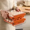 Cucina deposito 32 griglie box uova a 2 strati organizzatore vassoio per casa domestica