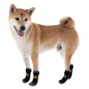 Köpek yakaları 8 parça anti kayma çorapları, parke zemin aşınmasında iç mekan için ayarlanabilir kayış çekiş kontrolü ile kaymaz
