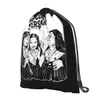 hardcore Superstar Yckmrnr Album Weis Drawstring Backpack Vintage Training Gymnast Bag Outdoor Running Sports Bag e15X#