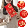 Gift Wrap 36 Pcs Year Red Envelope R Envelopes 2024 Chinese Paper Packet Wallet Packets Thicken