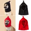 Одежда для собак, грелки для ушей, регулируемый шнурок, шляпа-трансформер для домашних животных, ветрозащитная зимняя одежда с забавным рождественским шейкером
