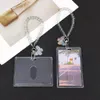 Ins Crystal Butterfly Photocard Holder Transparente 3 pulgadas Photo Sleeve Student Bus ID Card Case Kpop Idol Photo Card Protector z7Am #