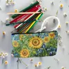 Van Gogh Oil Painting Cosmetic Bag Starry Night Sunfr Print Fi Lipstick Storage Bag Ladies Portable Cosmetic Bag X5QL#