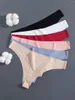 Vrouwen Slipje 5 stks/partij Vrouwen Naadloze Ondergoed Sexy Slips Solid Mid-Taille Plus-size Comfortabel Ultra-dunne