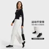 Active Pants Al Women Straight Ben With High Midj Loose and Bettable Casual Sports Fitness