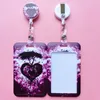 tree of Life Card Holder Retractable Clip Busin ID Badge Card Case Reel Yoyo Employee Cards Cover Workers Hang Certificates c45H#