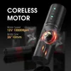 Xnet Elite Wireless Tattoo Machine Rotary Pen Coreless Motor 2400mAh LED Digital Display för Permanent Makeup Artist Body 240327