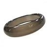 Bangle 2024 Natural Gray Jade Bakesles for Women Gifts معتمد