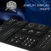 Bolsas de jóias High End Display Props Light Luxury Colares Anéis Brincos Loja Counter Rack