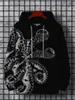 Men's Hoodies Fashion Art Octopus Asymmetric Print Drawstring Hoodie Oversize Male Sweatshirt Chic Casual Pullovers Top S-5XL