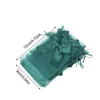 10pcs Organza Sacs-cadeaux Transparent Cordon Pochette Bijoux Organisateur Boucle D'oreille Emballage Parti Sac De Bonbons Avec Ribb z9Lb #