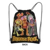 Fraggle Rock Drawstring Bags Mochilas Pano de Viagem Esportes Retro Estudante Cuet Carto Animati Cor Alta Capacidade Ao Ar Livre Legal E6ki #