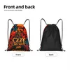 Ozzy Osbourne Draw String -Taschen Frauen Männer falten Fitnesssportpack Sackpack Heavy Metal Band Rock Shop Storage Rucksäcke S0qo#