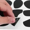 Fonds d'écran Stickers muraux à points irréguliers PVC noir autocollant minimaliste moderne décoratif pour chambre à coucher