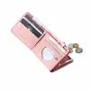 women Small Clutch Wallet MultiFuncti Change Purses Heart Decorati Big Capacity Wallets Cute Card Holder Mey Bag M2oW#