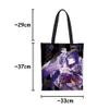 Impact Canvas Tote Bag Venti Baal Hutao Ganyu Ayato Kazuha Xiao shenhe itto ma qin eula ayaka zhgli torebka sklepu i2n5#