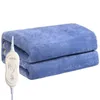 Filtar EU Single Fleece uppvärmd filt Washable Winter Warm Throw Comfy Flanell Heat Intelligent Lap