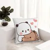 Federa per cuscino HUGS LOVE Panda Bear, copridivano decorativo
