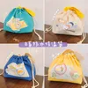 Bonito Japonês Lona Insulati Bag Lunch Box Bag Simple Lunch Bag Impermeável Insulati Bolsa Feixe Boca Tote 2023 L6RG #