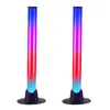 Lampes de table 2 pièces RGB musique contrôle du son LED pick-up rythme lampe ambiante atmosphère veilleuses pour bar voiture salle TV décoration de jeu