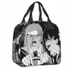 Personnalisé Manga Chainsaw Man Lunch Bag Refroidisseur thermique Boîte à lunch isolée pour femmes enfants travail scolaire pique-nique alimentaire fourre-tout Ctainer l2Ms #