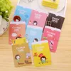 2pcs Women's Credit Card Holders Plastic Fi Cute Female Busin Card Cover Bag Cases for Student Card Bus ID Badge Holder 91hd#