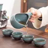 Teaware Sets Lazy Afternoon Tea Set Living Room Chinese Matcha Cup Ceremony Strainer Service Box Dining Te Kit Home Products