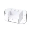 Storage Boxes Makeup Organizer Box Divided Container For Cotton Pads Sponge Beauty Brushes