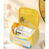 PVC Sacs à main imperméables Travel Tobetra Wbag Woman Toilet Sac Transparent Organisateur de stockage cosmétique Sacs de maquillage pour femmes R7SL #