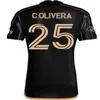 2024 LAFC Home camisas de futebol VELA CHIELLINI ACOSTA D.BOUANGA KAYE ROSSI Los Angeles FC Camisas de futebol kit