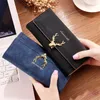 Kreditkortsinnehavare Lady Purse Multi-Slot Trifold LG Wallet for Women Wallet Clutch Change Q4ZX#