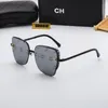 Sunglasses Women's Chanela brand men's oversized frames sunglasses design 1325 series multi-color optional with designer bag capture colourful and absolute present