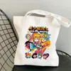 Shopper Sailor Meow sur le mo Kawaii Sac Harajuku Femmes Shop Sac Toile Shopper Sac fille sac à main épaule Lady Z3wb #