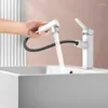 Bathroom Sink Faucets Zinc Alloy Basin Faucet Cold And Water Three Suction Type Shower Room Toilet