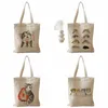 1pc chats mignons Lage sacs Harajuku Carto Vintage Shop toile sac drôle femmes sacs à bandoulière Kawaii cadeaux pour enfants e7jC #