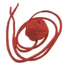 Pendentif Colliers Délicat Rose Ruban Collier Belle Cravate Collier Longueur Réglable Matériel De Tissu Pour L'usure Quotidienne De Fête