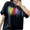 2024 MENS T SHIRT Designer Koszulka Mężczyźni Tshirt Man Black Tee Women Ubrania T-shirty 100% bawełniane krótkie rękawowe trójkąt klatkowy