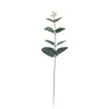 Fleurs décoratives 10 pièces feuilles d'eucalyptus artificielles fausse plante décoration de noël Vase décor à la maison décorations de mariage de jardin
