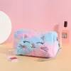 1 PC Fourrure Chat Cosmétique Sac pour Femmes En Peluche Fille Maquillage Sac Femme Beauté Cas Voyage Portable De Toilette Maquillage Sac p6Xz #