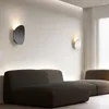 Lampada da parete Moderna LED Decorazioni per la casa Luce da lettura sul comodino Nero Bianco Camera da letto Sfondo Applique Illuminazione interna