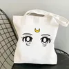 shopper Sailor Meow On the mo Kawaii Bag Harajuku women Shop Bag Canvas Shopper Bag girl handbag Shoulder Lady 67CO#