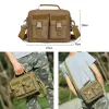 Bags USB Molle Military Bag Tactical Sling Bag Messenger Bags Fanny Belt Camping Outdoor Hunting Army Assualt Shoulder Bag XA675+WA